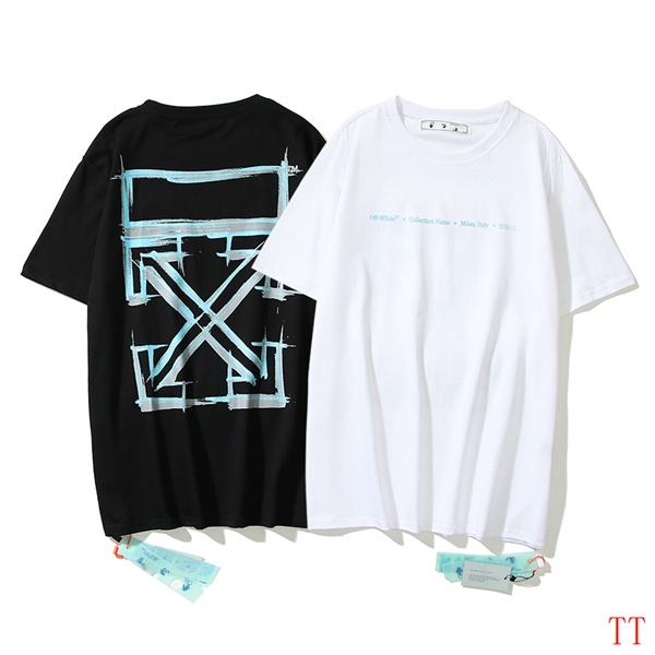Off-White Arrow Print T-shirt in Black and White